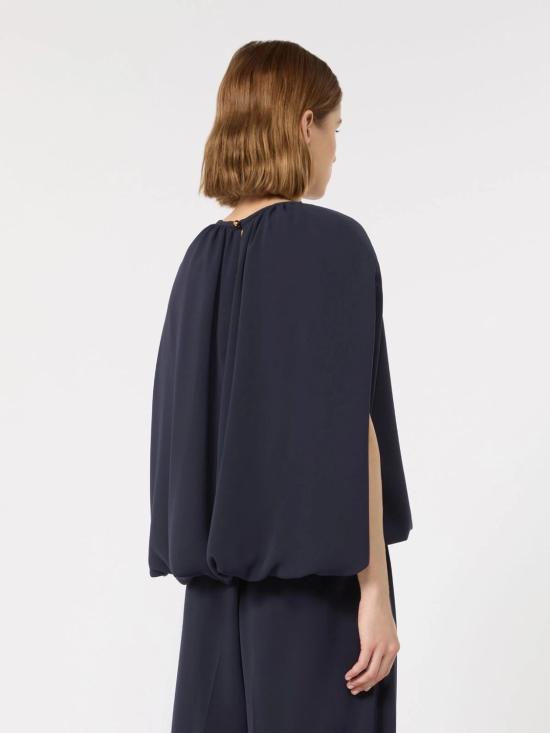 26FW 막스마라 스튜디오 케이프 2626196023600005 BLUE - MAX MARA STUDIO