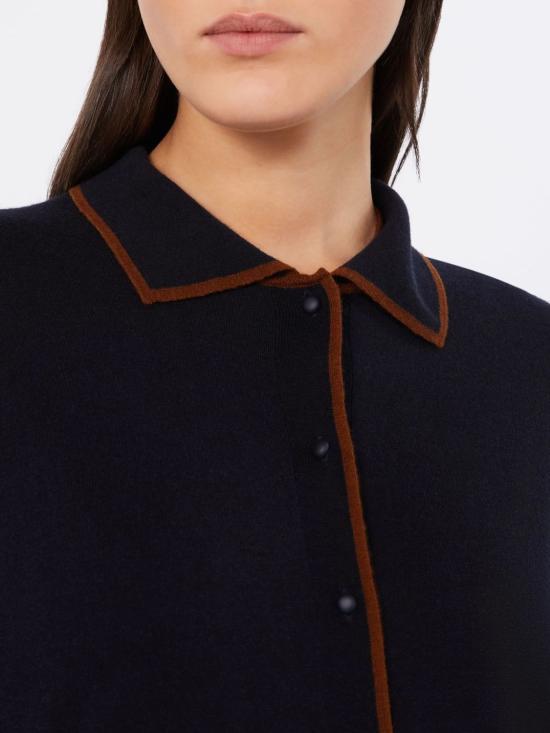 26FW 막스마라 스튜디오 스웨터 2626346011600014 NAVY - MAX MARA STUDIO