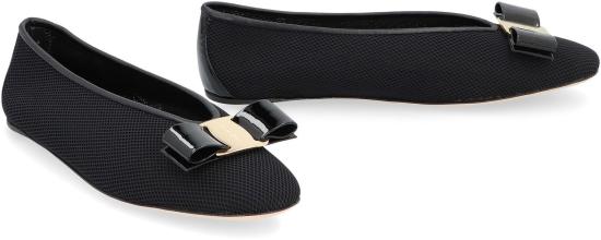 25SS 살바토레 페라가모 플랫 슈즈 01J965 782204 black - SALVATORE FERRAGAMO