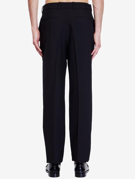  생로랑 스트레이트 팬츠 800456Y404W 1000 BLACK - SAINT LAURENT