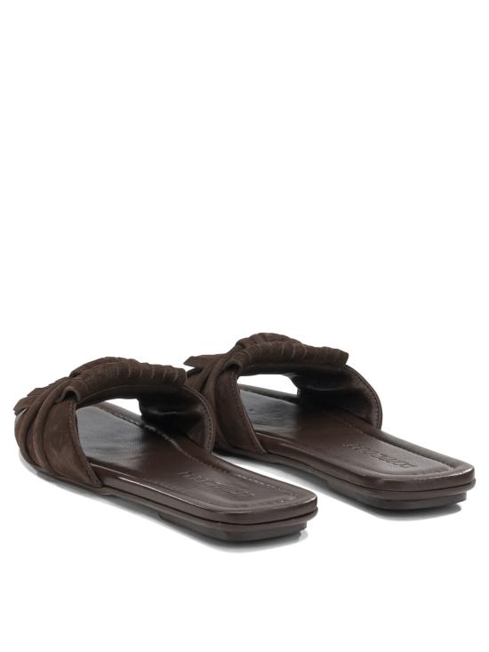 26SS 뽐므도르 뮬/슬리퍼 1099GLENNCAMOSCIOESPRESSO BROWN - POMME D'OR