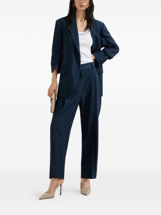 26SS 브루넬로 쿠치넬리 수트 자켓 ML5927367 C2061 NAVY - BRUNELLO CUCINELLI