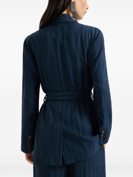 26SS 브루넬로 쿠치넬리 수트 자켓 ML5927367 C2061 NAVY - BRUNELLO CUCINELLI
