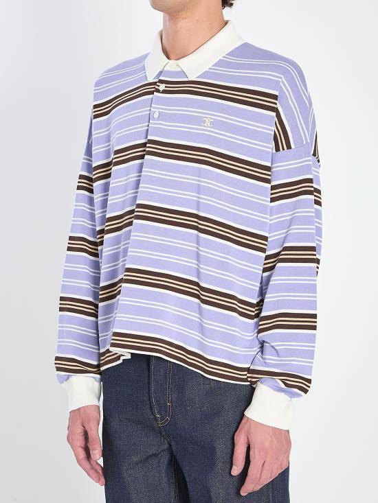 25FW 셀린느 폴로 티셔츠 RY0HV886Z GBT9 PURPLE - CELINE
