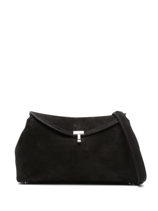 26FW 토템 T-락 가죽 클러치 백 234WAL944LE0004099 040 BROWN