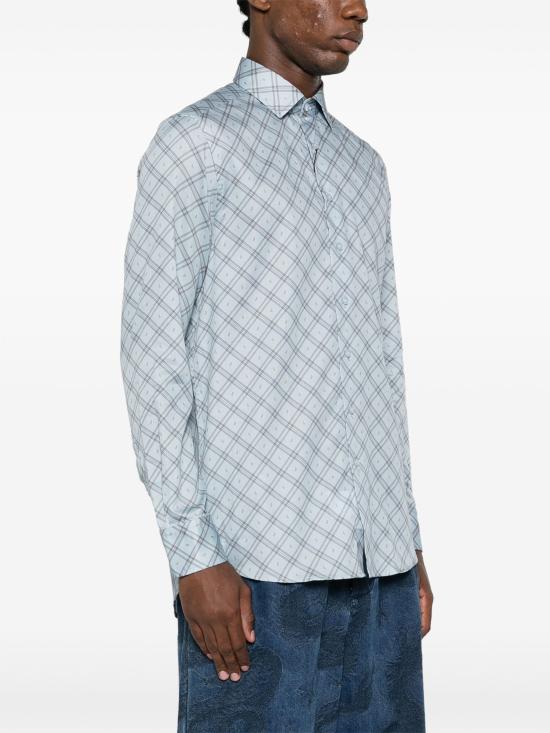  에트로 긴팔 셔츠 MRIB000199SA5B1SHIR X0880 PRINT ON PALE BLUE BASE - ETRO