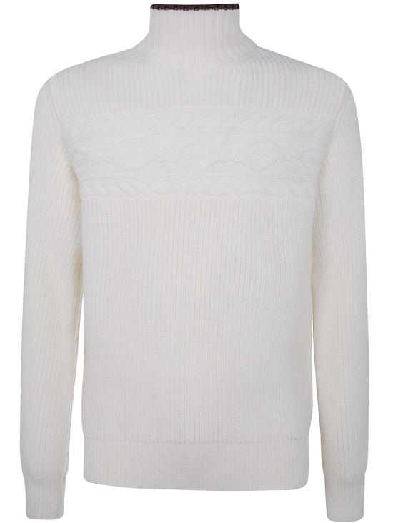 25FW 에르메네질도제냐 터틀넥 UGM59A2GCT420 105 WHITE