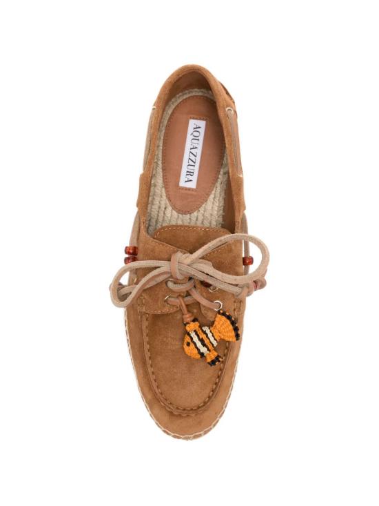 26SS 아쿠아주라 로퍼 SFRFLAE0SCC TOB BROWN - AQUAZZURA