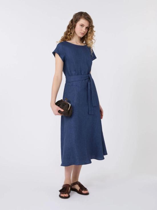 26SS 위켄드막스마라 미디 원피스 2615221052600006 NAVY - WEEKEND MAX MARA