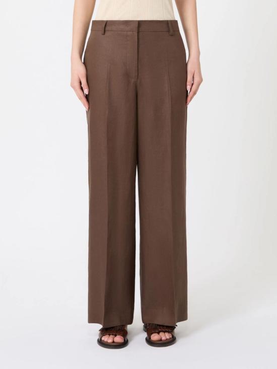 26SS 위켄드막스마라 스트레이트 팬츠 2615131112600037 CHOCOLATE - WEEKEND MAX MARA