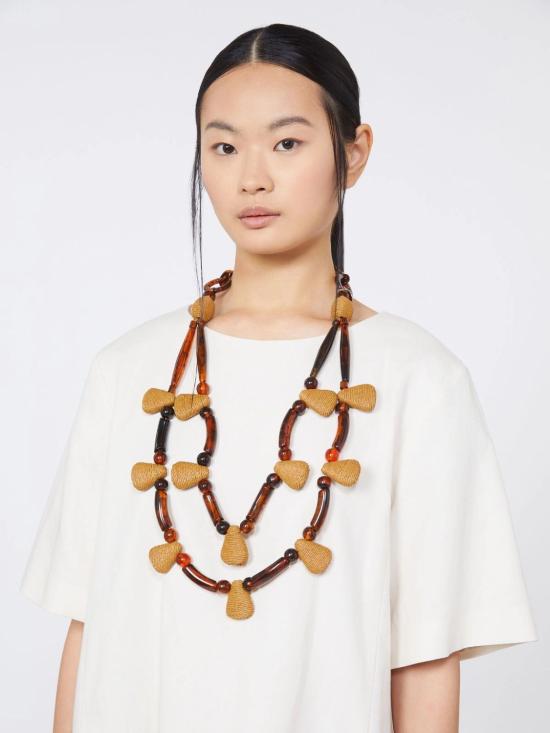 26SS 위켄드막스마라 목걸이/팬던트 2615751055600006 CARAMEL - WEEKEND MAX MARA