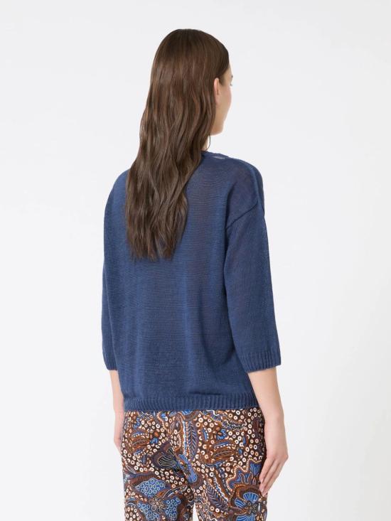 26SS 위켄드막스마라 스웨터 2615361052600008 NAVY - WEEKEND MAX MARA