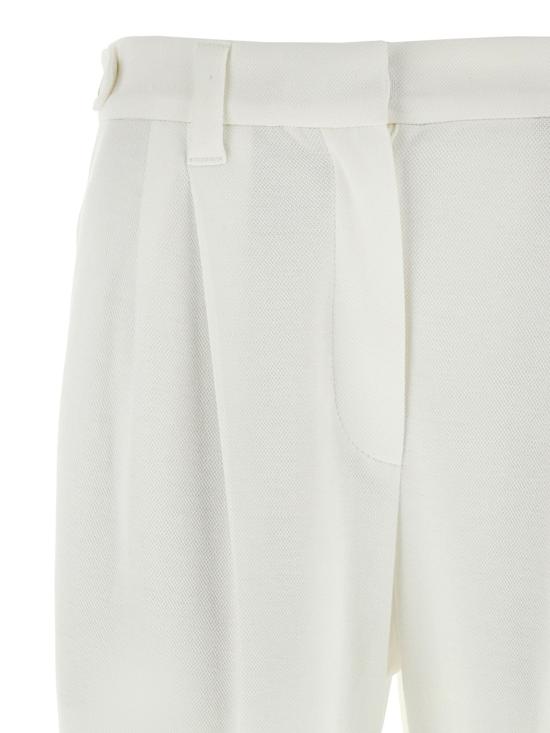 26SS 브루넬로 쿠치넬리 스트레이트 레그 핀턱 테일러드 팬츠 MG927P8764 C7220 - BRUNELLO CUCINELLI