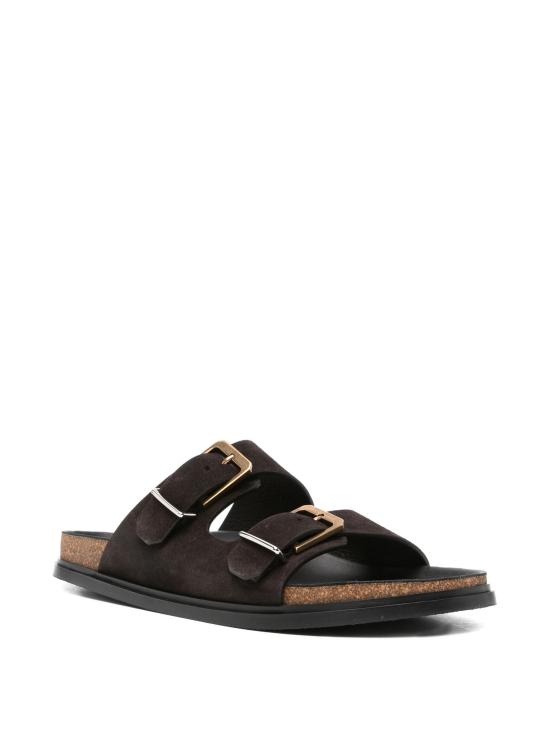 26SS 더로우 버클 슬라이드 F1813L302 CFF COFFEE - THE ROW