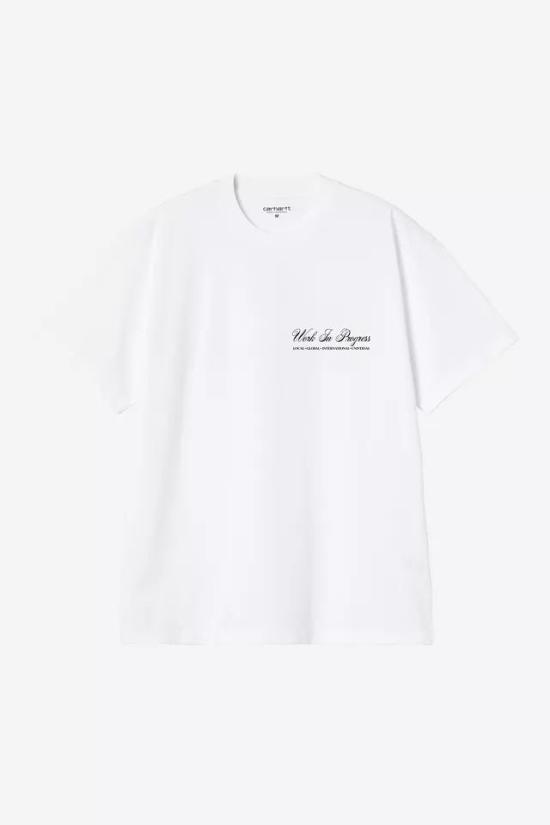 26SS 칼하트 WIP 숏슬리브 클라우드 하트 티셔츠 I036244 02XX WHITE