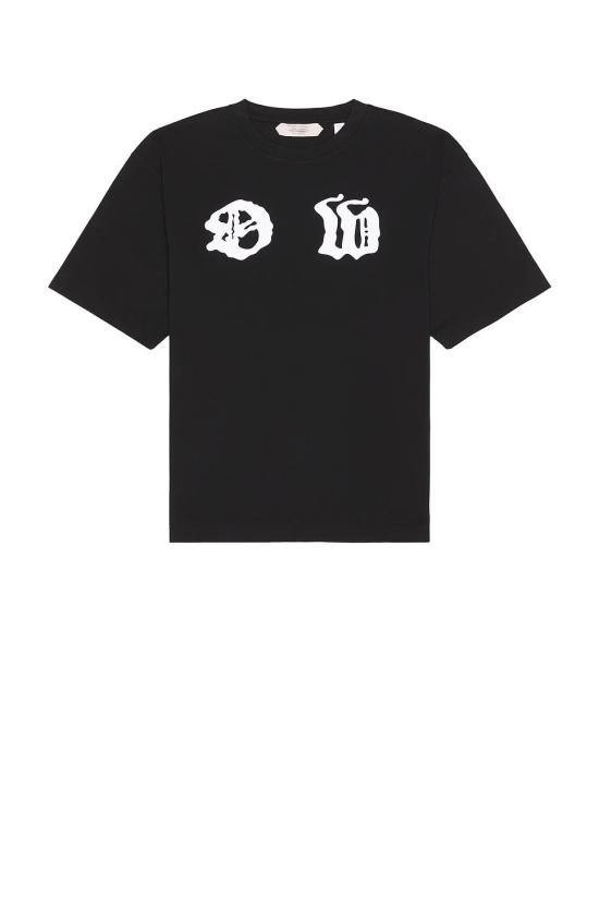 26SS 오프화이트 반팔 티셔츠 OMAA120Z26JER00100 1 BLACK