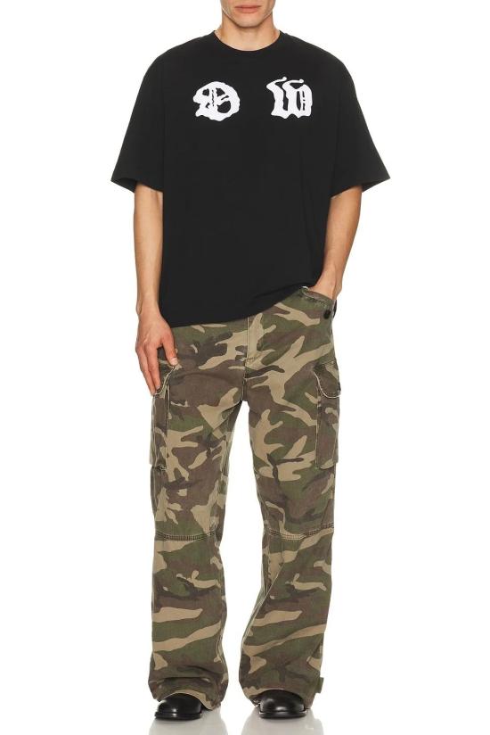 26SS 오프화이트 반팔 티셔츠 OMAA120Z26JER00100 1 BLACK - OFF WHITE
