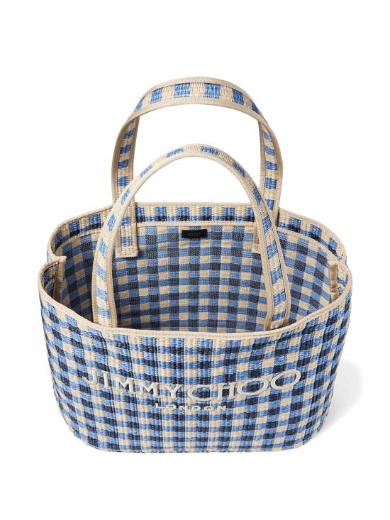 26SS 지미추 숄더백 BEACHTOTEEWMHEE NATURALATE - JIMMY CHOO