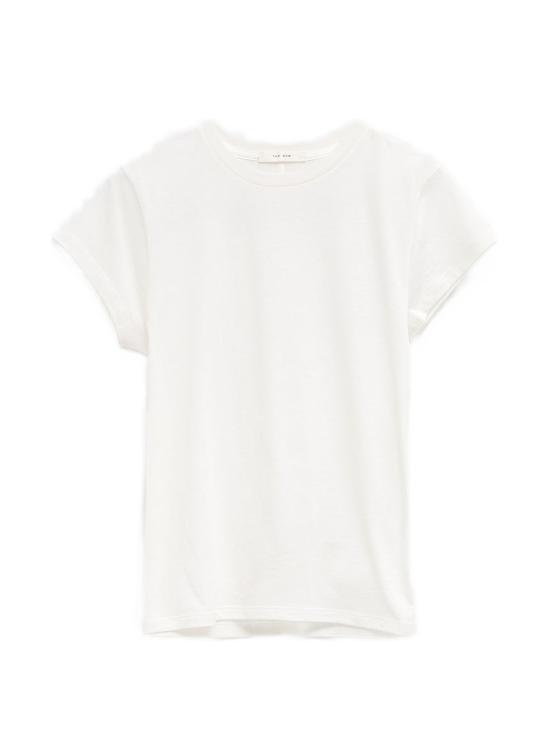 26SS 더로우 반팔 티셔츠 10870K717 OWH OFF WHITE
