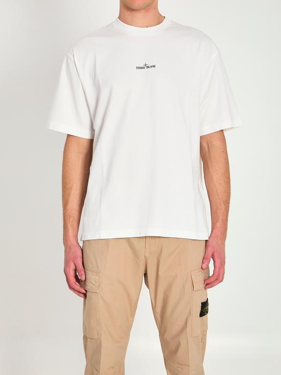 26SS 스톤 아일랜드 반팔 티셔츠 L1S152100002S0364 V0001 WHITE
