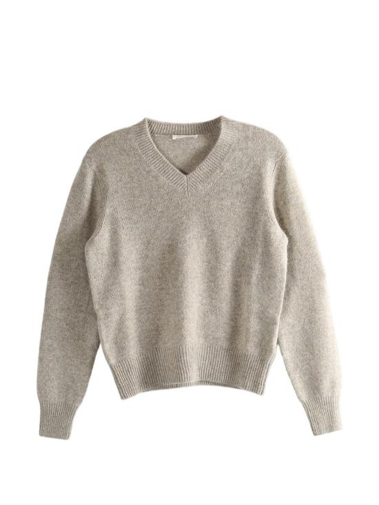26SS 더로우 Noval 캐시미어 스웨터 10687Y120 BEI BEIGE
