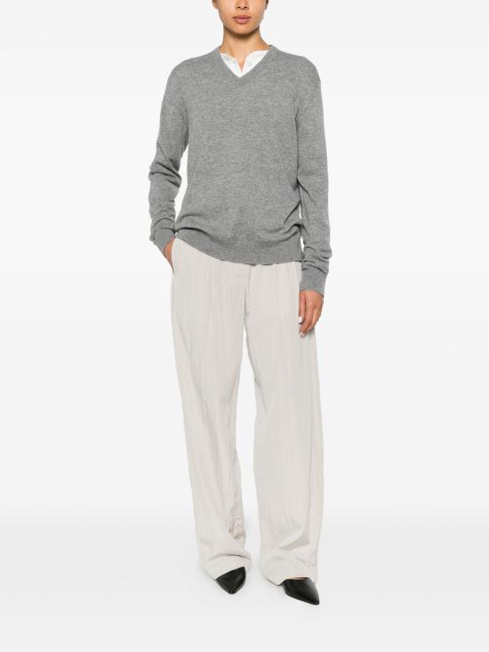 26SS 더로우 Nian 캐시미어 스웨터 10682Y986 GRY GREY - THE ROW
