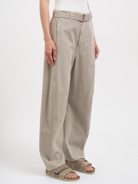 26SS 르메르 스트레이트 팬츠 NPA326LD1054BK201 IVORY - LEMAIRE