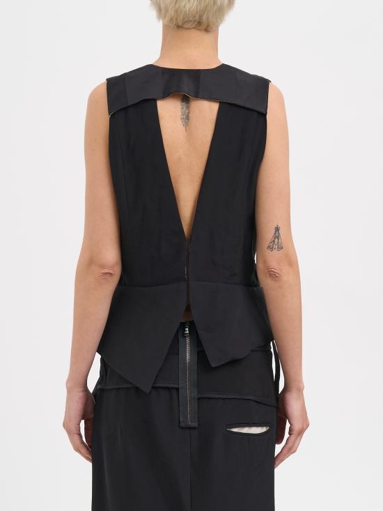 26SS 알레산드라 마치 베스트 N42626002690 BLACK - ALESSANDRA MARCHI