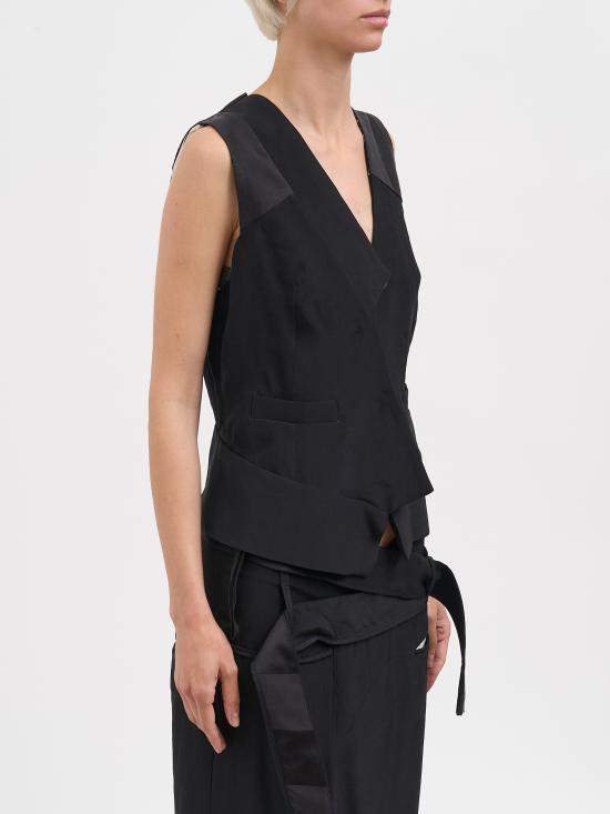 26SS 알레산드라 마치 베스트 N42626002690 BLACK - ALESSANDRA MARCHI