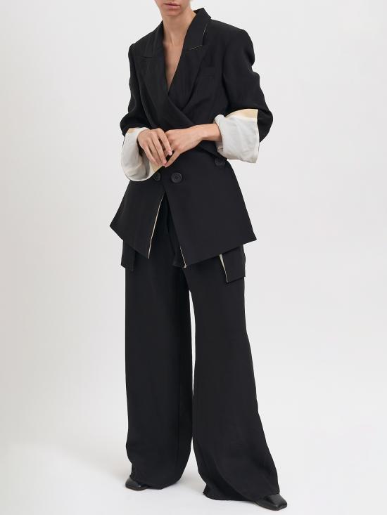 26SS 알레산드라 마치 트레이닝/조거 팬츠 N22616002690 BLACK - ALESSANDRA MARCHI