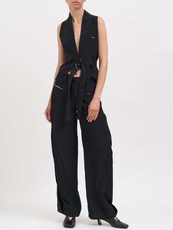 26SS 알레산드라 마치 트레이닝/조거 팬츠 N22612002690 BLACK - ALESSANDRA MARCHI