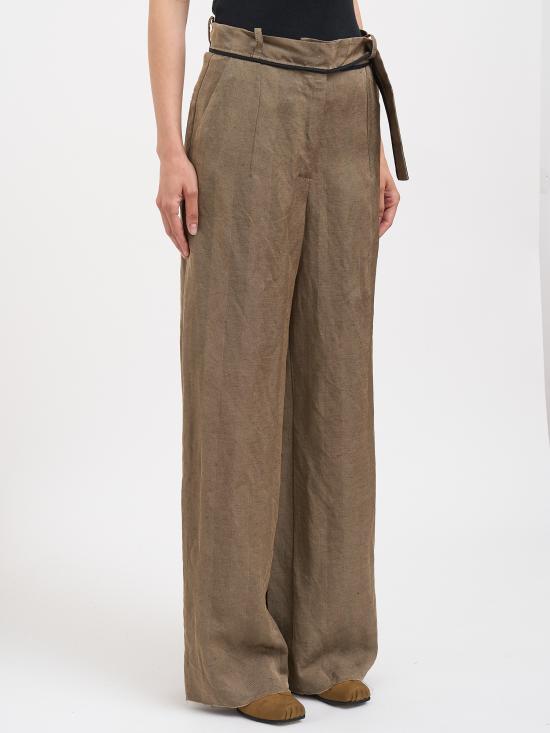 26SS 알레산드라 마치 트레이닝/조거 팬츠 N226120053780 BROWN - ALESSANDRA MARCHI