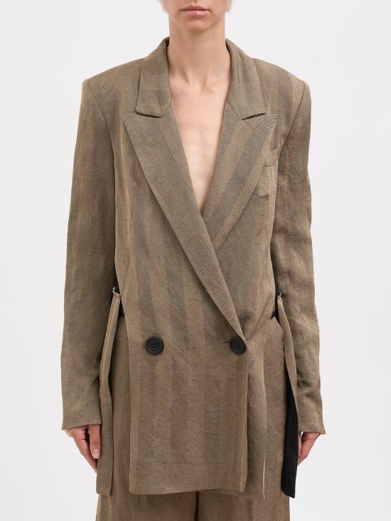 26SS 알레산드라 마치 수트 자켓 N126010053780 BROWN - ALESSANDRA MARCHI