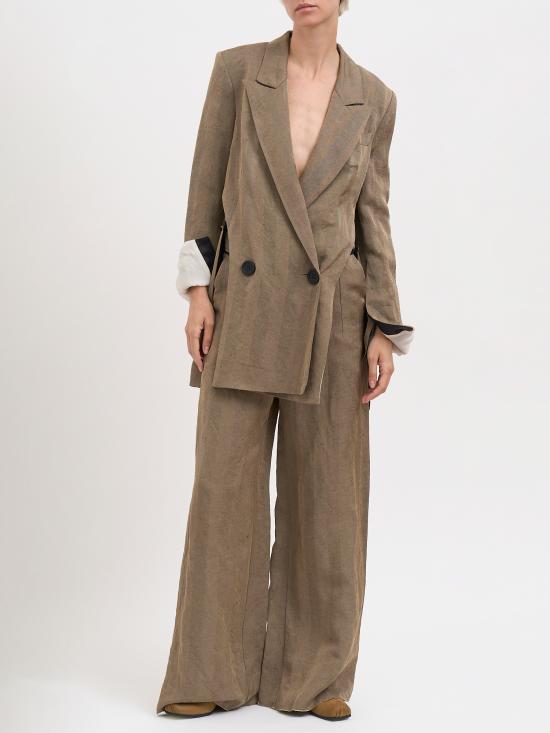 26SS 알레산드라 마치 수트 자켓 N126010053780 BROWN - ALESSANDRA MARCHI