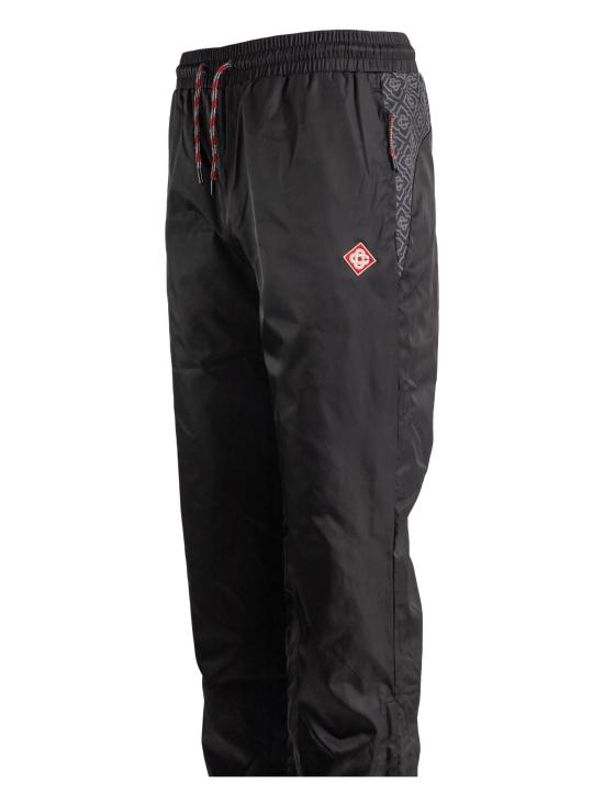 25FW 카사블랑카 스트레이트 팬츠 MAW25JTR284 01EX BLACK MONOGRAM - CASABLANCA