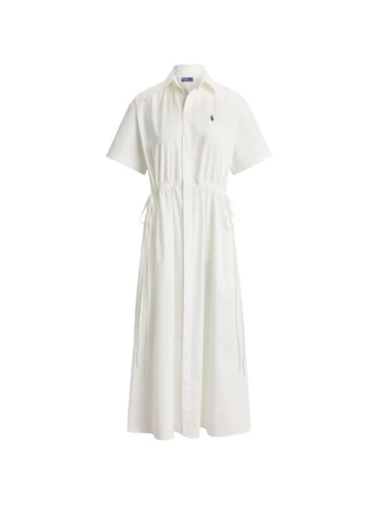 26SS 폴로 랄프로렌 롱 원피스 211B18195 001 WHITE