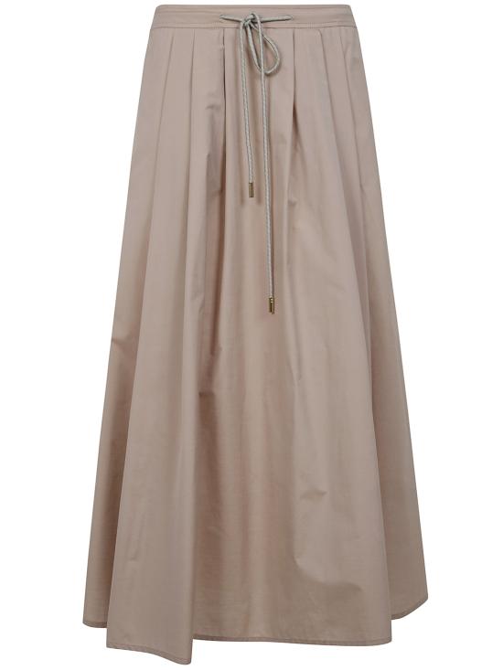 26SS 세븐티 롱 스커트 GO0799220719 014 NUDE NEUTRALS