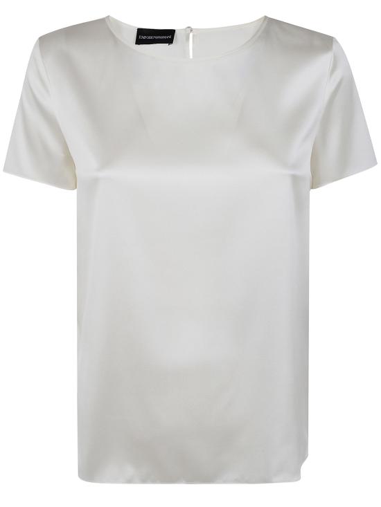 26SS 엠포리오 아르마니 반팔 티셔츠 8N2K152NXXZ098 101 WHITE