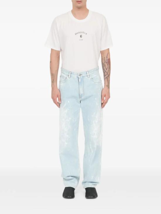 26SS MM6 메종마르지엘라 데님 팬츠 SH2LA0054M30055 966 LIGHTBLUE - MM6 MAISON MARGIELA
