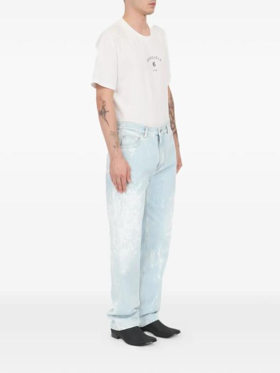 26SS MM6 메종마르지엘라 데님 팬츠 SH2LA0054M30055 966 LIGHTBLUE - MM6 MAISON MARGIELA