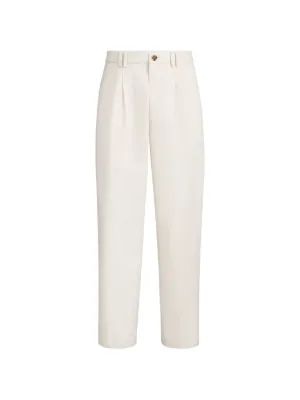 26SS 브루넬로 쿠치넬리 스트레이트 팬츠 MP544H0690 C9002 WHITE - BRUNELLO CUCINELLI