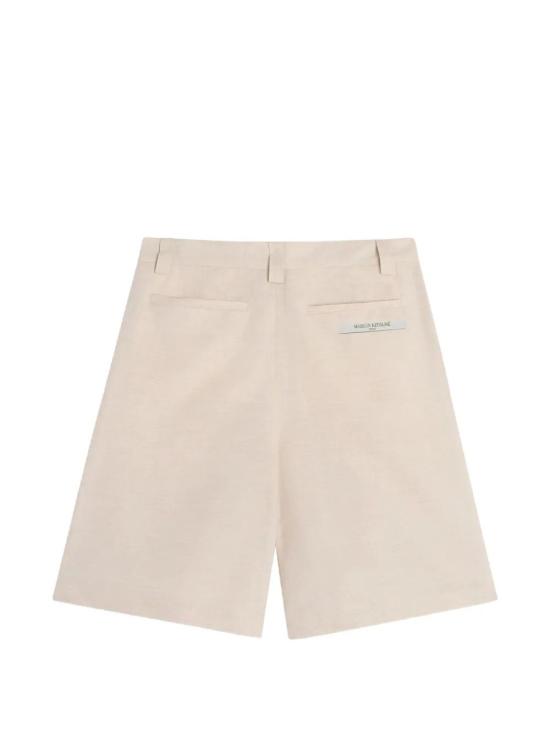 26SS 메종키츠네 숏팬츠 QM01405WW9083 0432 MACADAMIA - MAISON KITSUNE