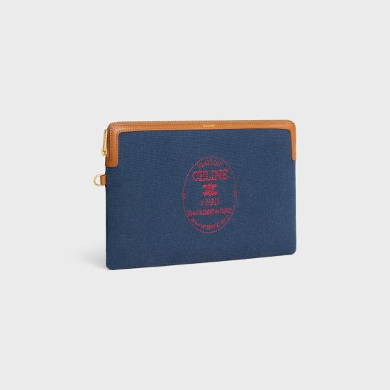 26SS 셀린느 지갑 10J503D34 GJW2 DKNAVYRED - CELINE