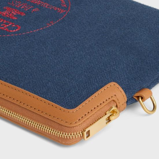 26SS 셀린느 지갑 10J503D34 GJW2 DKNAVYRED - CELINE