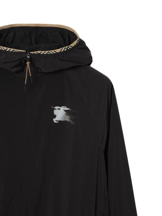 26SS 버버리 후드 티셔츠 8117078 A1189 BLACK - BURBERRY