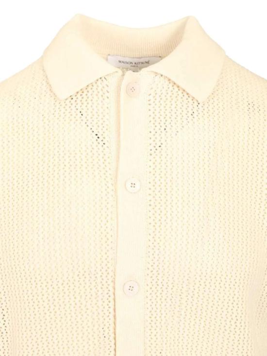26SS 메종키츠네 가디건 QM00505KT1197 0383 PUREECRU - MAISON KITSUNE