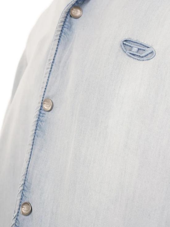 26SS 디젤 데님 셔츠 A23857068WF 01 LIGHTBLUE - DIESEL