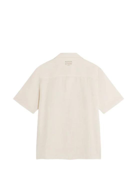 26SS 메종키츠네 반팔 셔츠 QM00403WC5095 0449 CLAY - MAISON KITSUNE