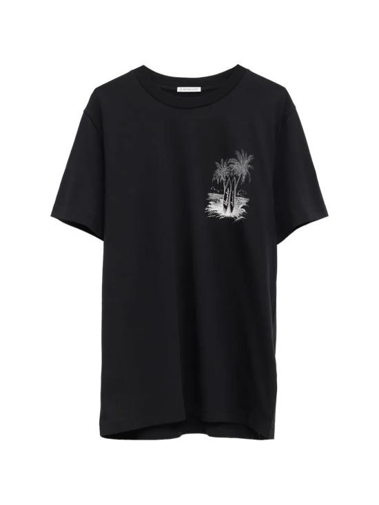 26SS 몽클레어 반팔 티셔츠 L10918C0007289B8Q 778 BLACK