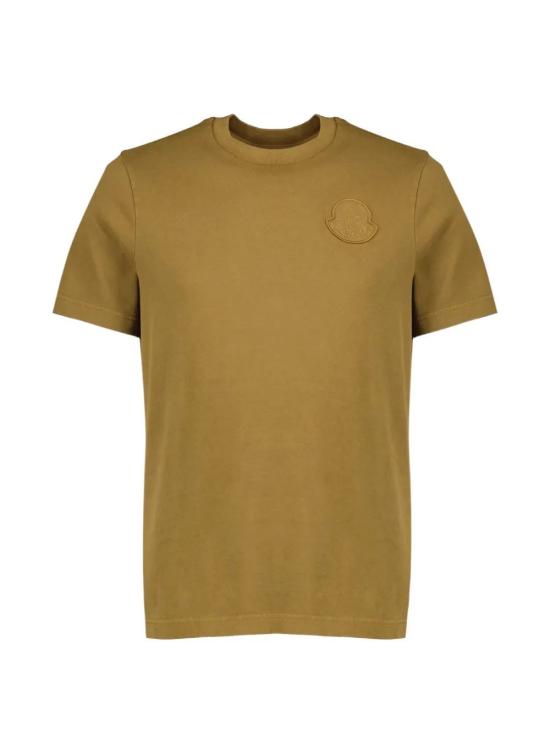 26SS 몽클레어 반팔 티셔츠 L10918C0004489AUG 242 BROWN - MONCLER